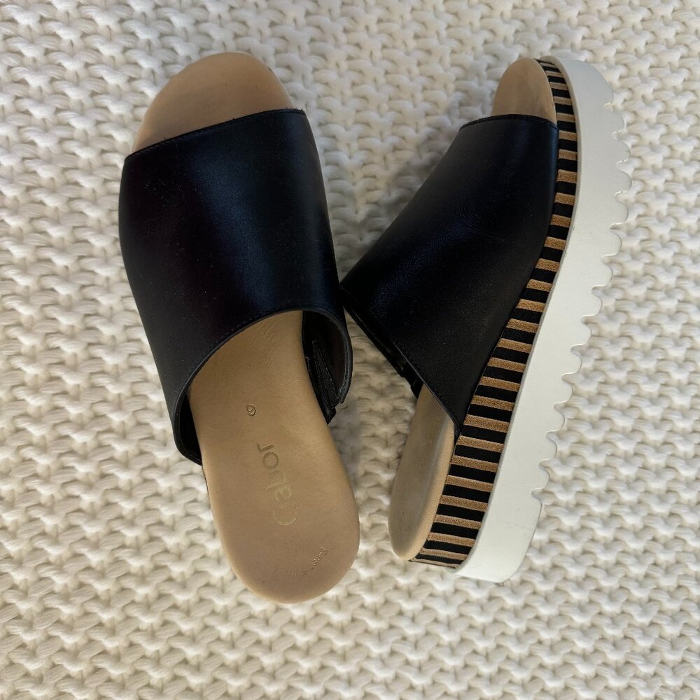 Gabor Slip on Platform Sandals